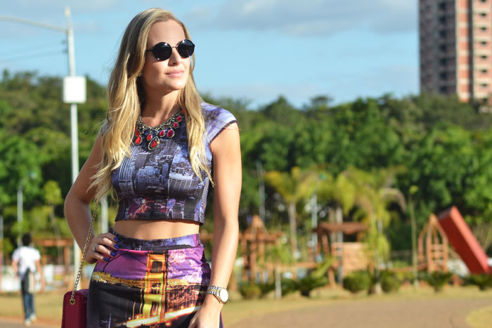 Look do dia: Conjuntinho Fit and Flare