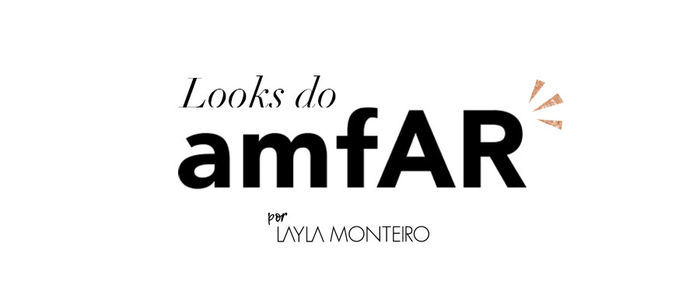 Layla Monteiro cobertura looks Amfar 2017