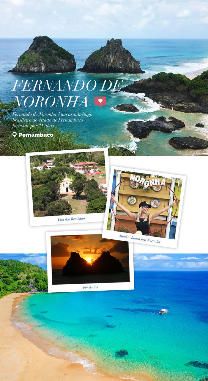 Layla Monteiro dicas top 5 lugares destinos para passar o feriado da semana santa Fernando de Noronha ilha mar luxo vila dos remédios