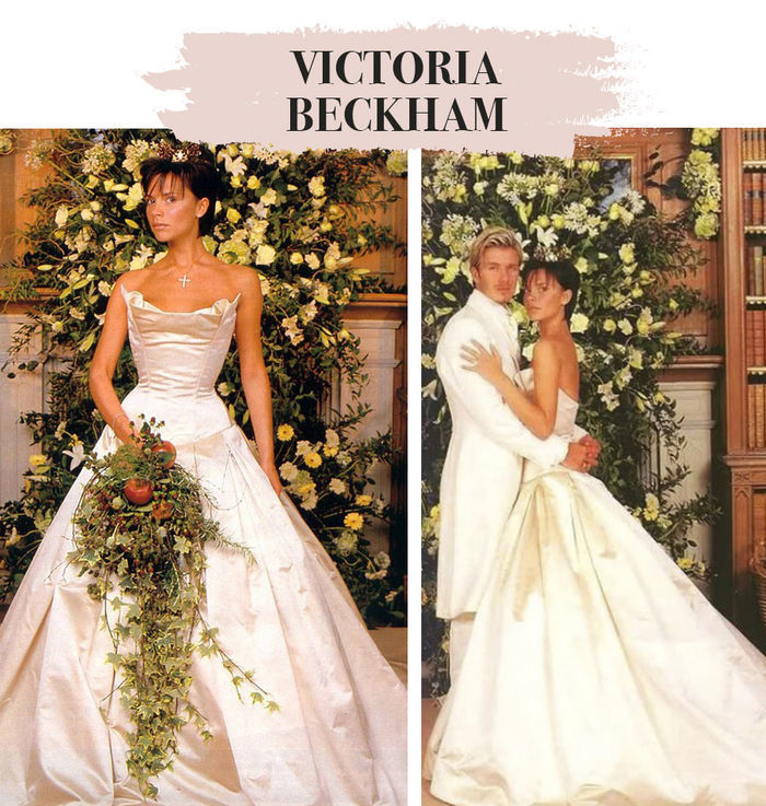 Layla Monteiro vestidos de noiva da história Victoria Beckham casamento