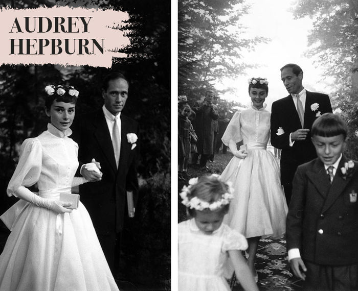 Layla Monteiro vestidos de noiva da história Audrey Hepburn casamento