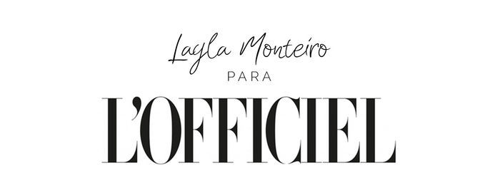 Layla Monteiro para a revista L'officiel Brasil
