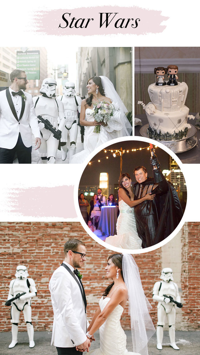 Casamento temático tema Star Wars