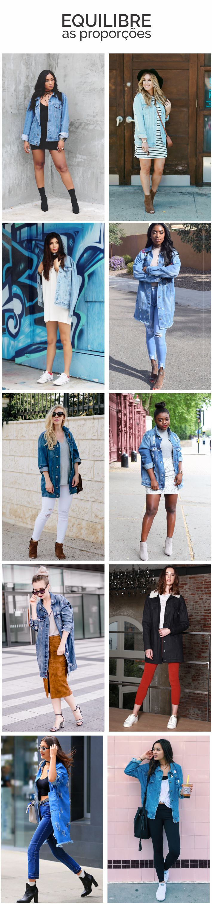 Como usar jaqueta jeans oversized - Por Layla Monteiro