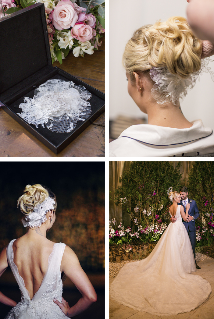 Acessórios de cabelo diferentes para noivas