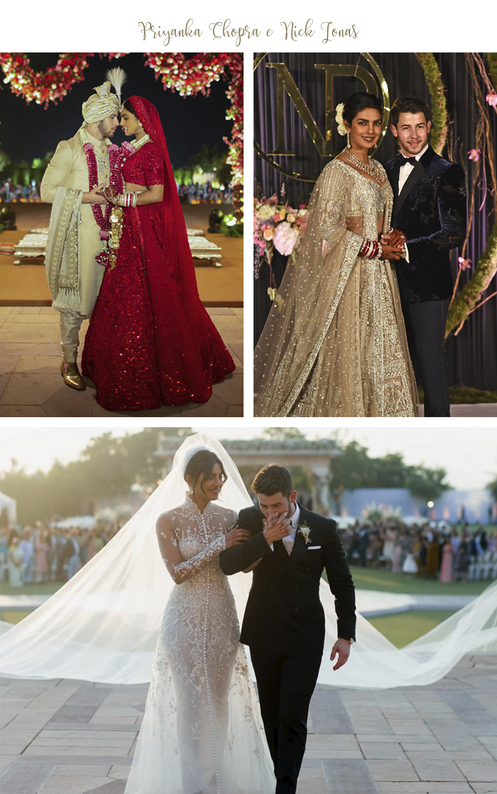 Tbt casamentos de 2018 - Priyanka Chopra e Nick Jonas