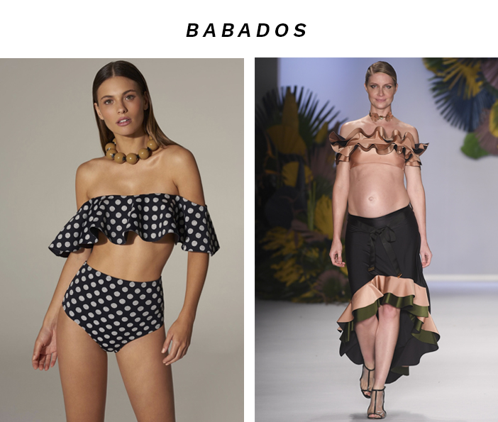 Tendência moda praia para o verão 2019 - Babados