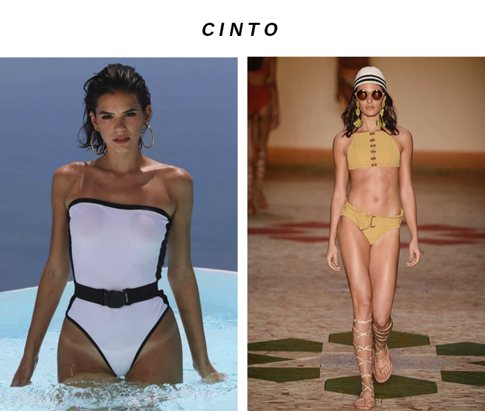 Tendência moda praia para o verão 2019 - Cinto