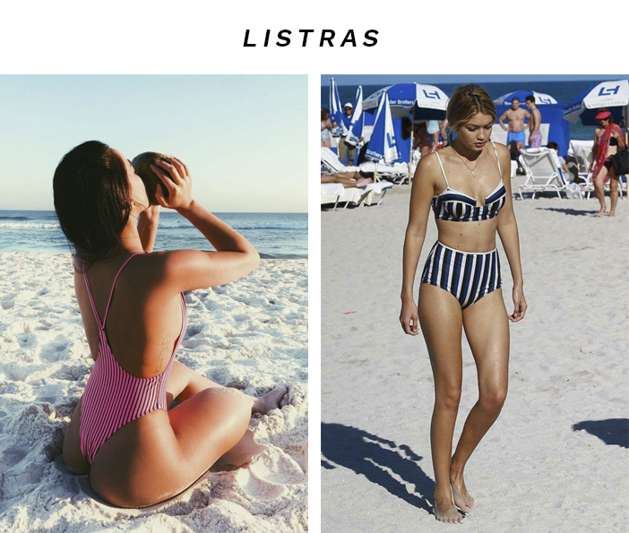 Tendência moda praia para o verão 2019 - Listras