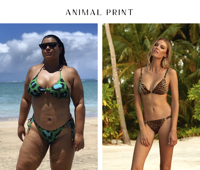 Tendência - Moda Praia 2020 - Animal Print