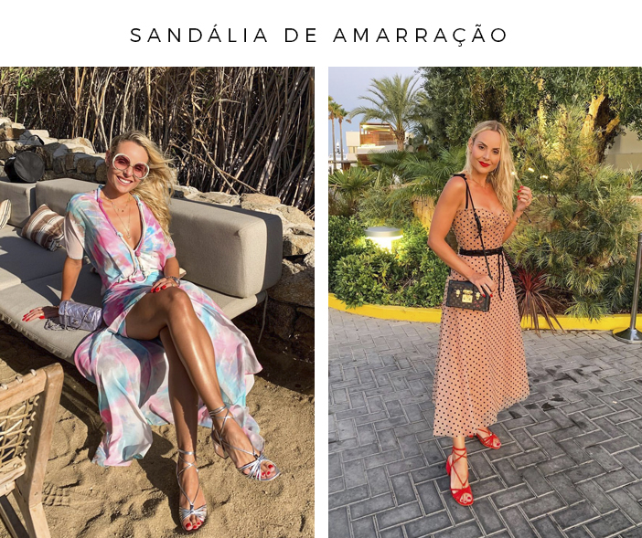 Os Sapatos do Verão 2019-20 - Sandália de Amarração