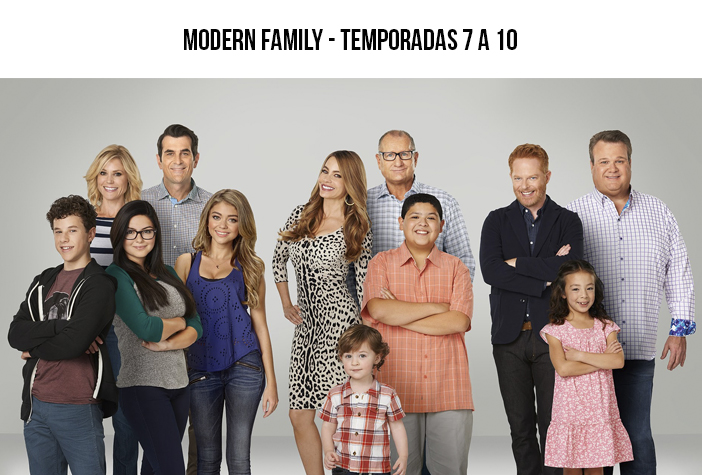 Estreias Netflix - Junho 2020 - Modern Family - Temporadas 7 a 10