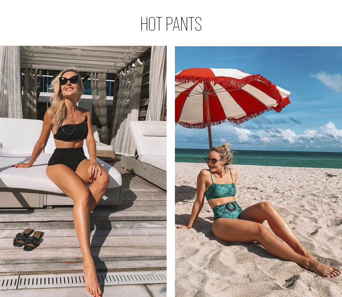 7 Tendências - Moda Praia - Verão 2021 - Hot Pants